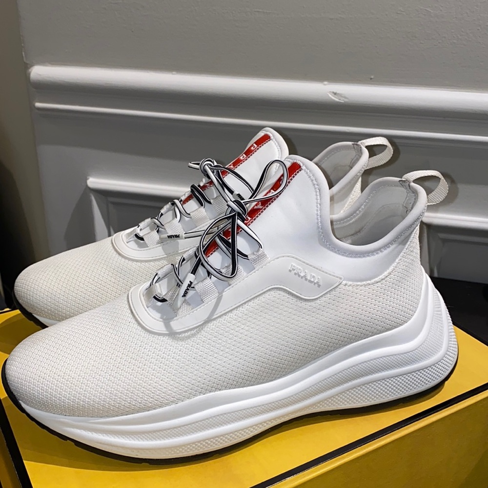 Prada women’s platform sneakers (38.5)
